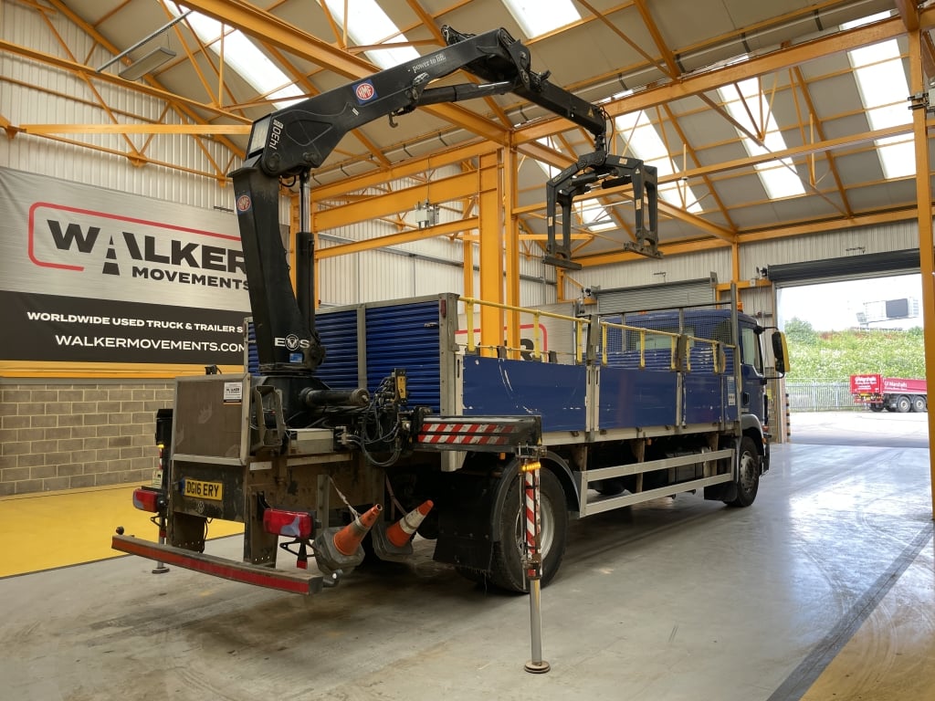 MAN TGM 18.250 *EURO 6*, 4X2 PINCE À BRIQUES DE 18 TONNES - 2016 - DG16 ERY