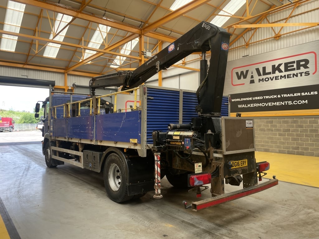 MAN TGM 18.250 *EURO 6*, 4X2 PINCE À BRIQUES DE 18 TONNES - 2016 - DG16 ERY