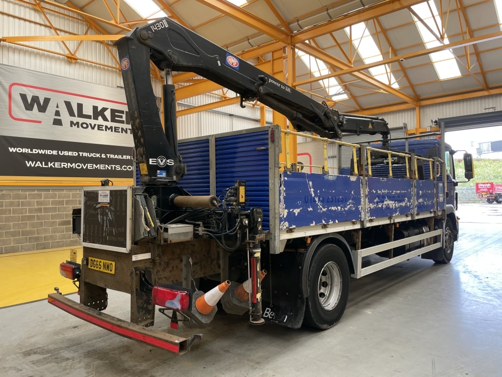 MAN TGM 18.250 *EURO 6*, 4X2 PINCE À BRIQUES DE 18 TONNES - 2015 - DG65 NWO