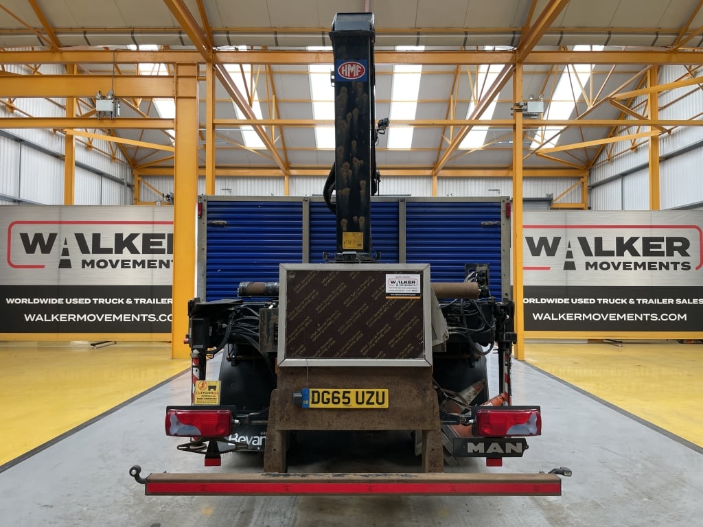 MAN TGM 18.250 *EURO 6*, 4X2 PINCE À BRIQUES DE 18 TONNES - 2015 - DG65 UZU