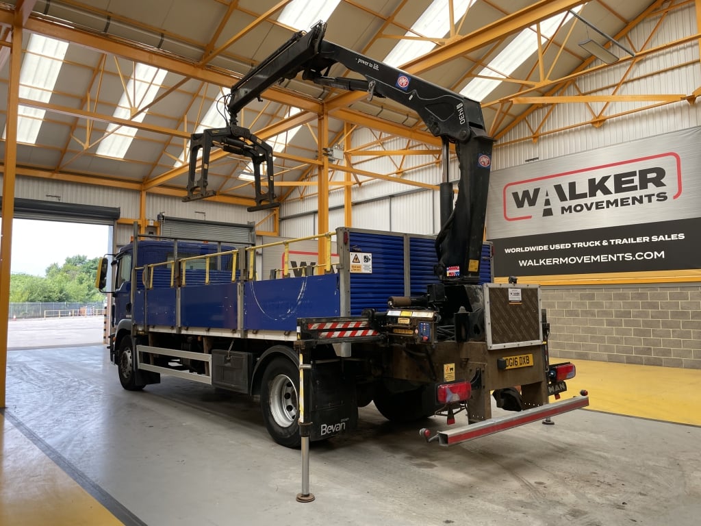 MAN TGM 18.250 *EURO 6*, PINCE 4X2 18 TONNES – 2016 – DG16 DXB