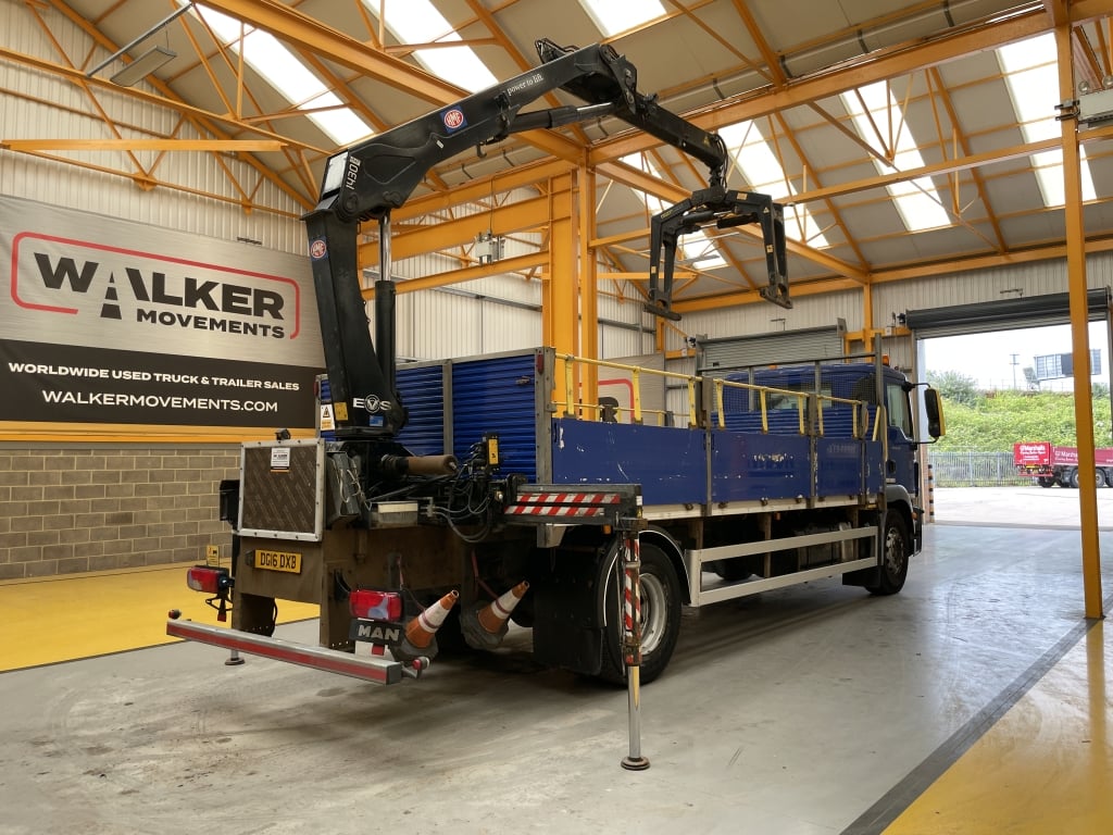 MAN TGM 18.250 *EURO 6*, PINCE 4X2 18 TONNES – 2016 – DG16 DXB