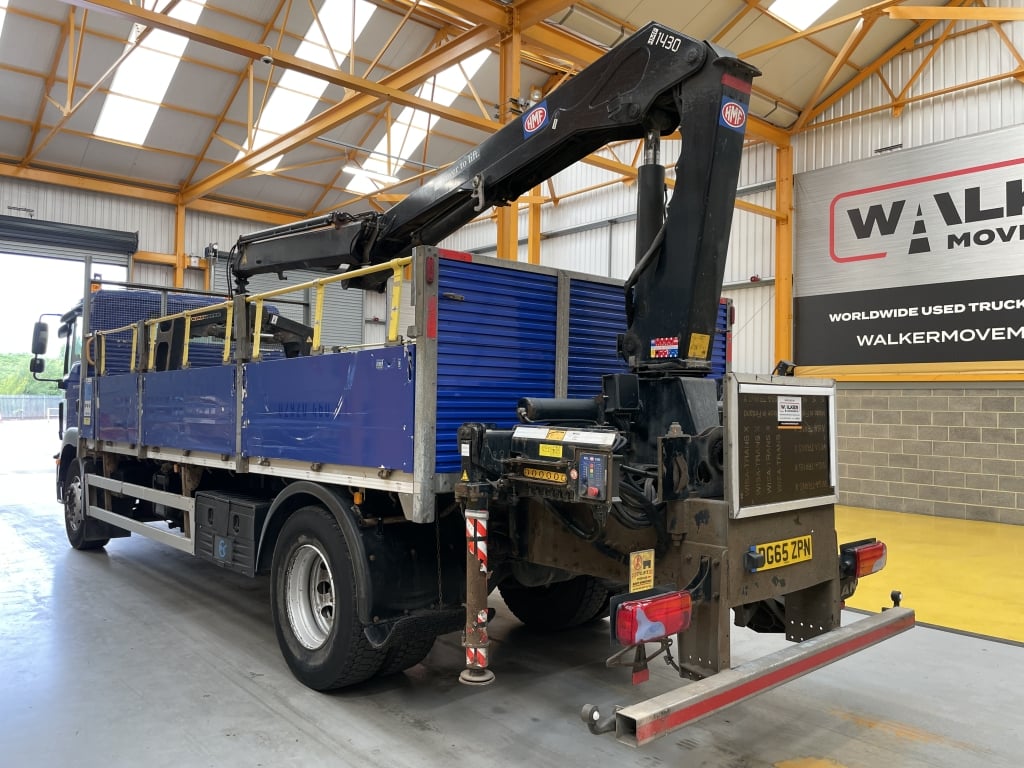 MAN TGM 18.250 *EURO 6*, 4X2 PINCE À BRIQUES DE 18 TONNES - 2015 - DG65 ZPN