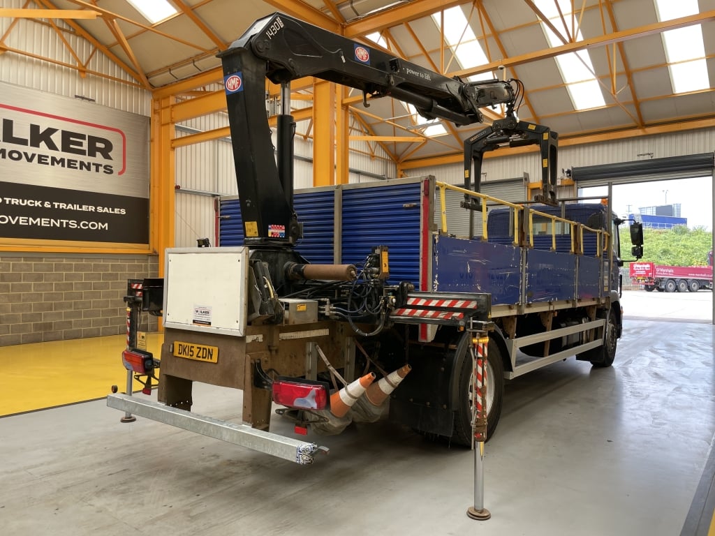MAN TGM 18.250 *EURO 6* 4X2 18 TONNES PINCE À BRIQUES - 2015 - DK15 ZDN