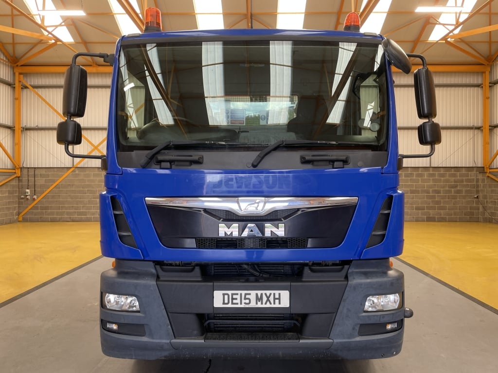 MAN TGM 18.250 *EURO 6* 4X2 18 TONNES PINCE À BRIQUES - 2015 - DE15 MXH