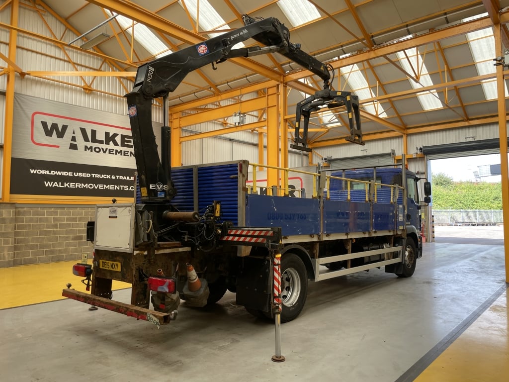 MAN TGM 18.250 *EURO 6* 4X2 18 TONNES PINCE À BRIQUES - 2015 - DE15 MXY
