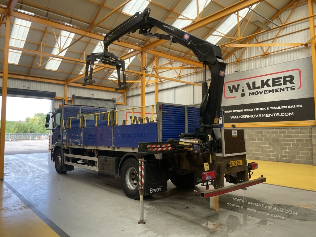 MAN TGM 18.250 *EURO 6*, 4X2 PINCE À BRIQUES DE 18 TONNES - 2016 - DG16 DWL
