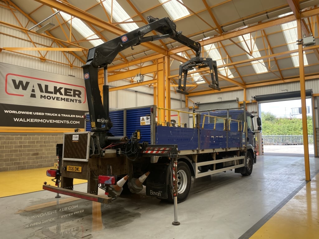 MAN TGM 18.250 *EURO 6*, 4X2 PINCE À BRIQUES DE 18 TONNES - 2016 - DG16 DWL