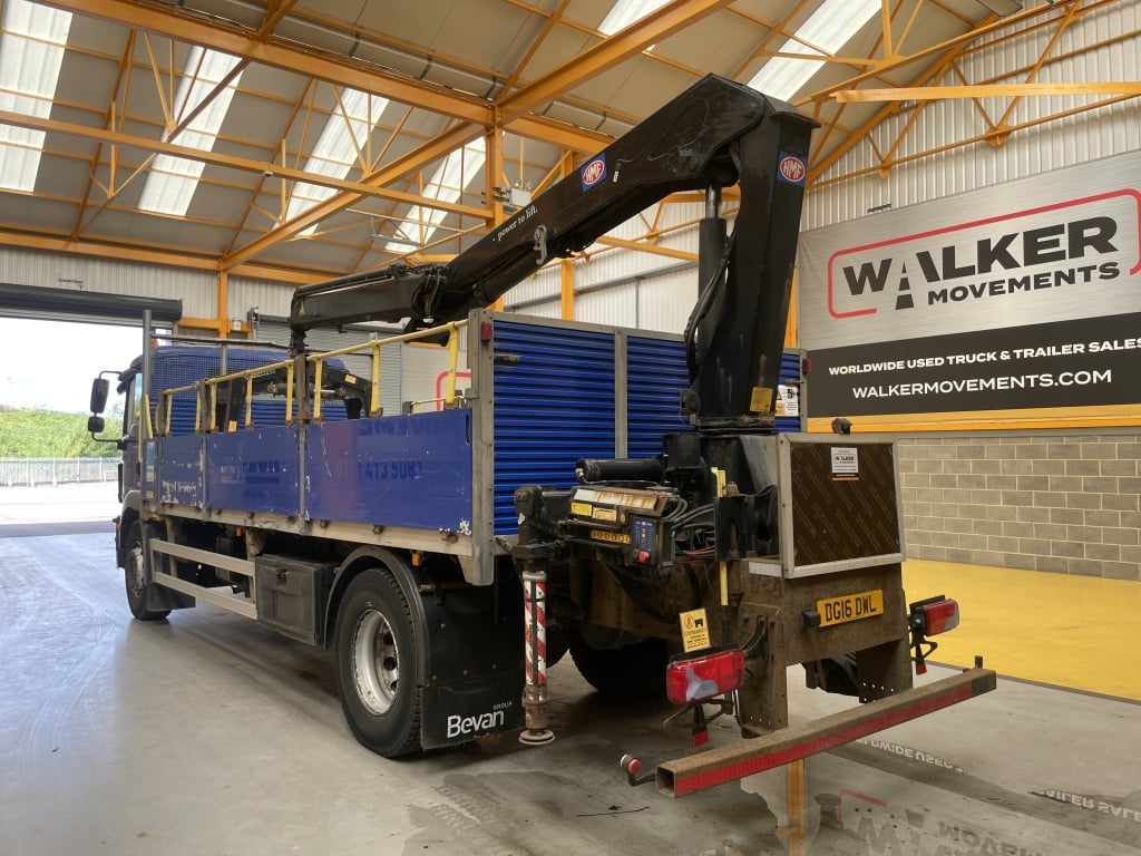 MAN TGM 18.250 *EURO 6*, 4X2 PINCE À BRIQUES DE 18 TONNES - 2016 - DG16 DWL