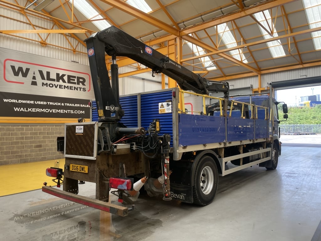 MAN TGM 18.250 *EURO 6*, 4X2 PINCE À BRIQUES DE 18 TONNES - 2016 - DG16 DWL
