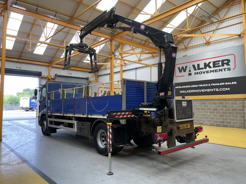 MAN TGM 18.250 *EURO 6*, 4X2 PINCE À BRIQUES DE 18 TONNES - 2016 - DG16 DWP