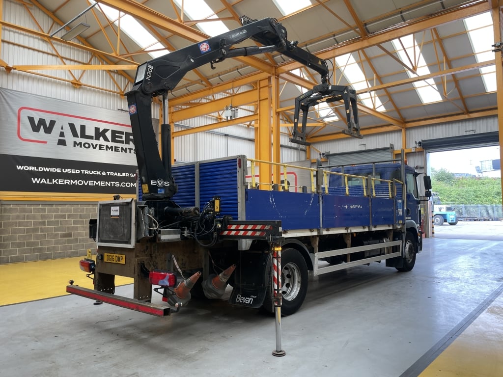 MAN TGM 18.250 *EURO 6*, 4X2 PINCE À BRIQUES DE 18 TONNES - 2016 - DG16 DWP