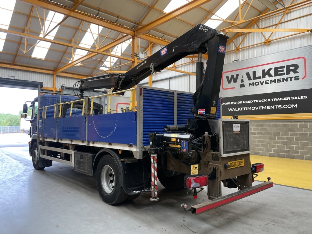 MAN TGM 18.250 *EURO 6*, 4X2 PINCE À BRIQUES DE 18 TONNES - 2016 - DG16 DWP