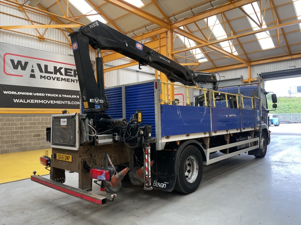 MAN TGM 18.250 *EURO 6*, 4X2 PINCE À BRIQUES DE 18 TONNES - 2016 - DG16 DWP