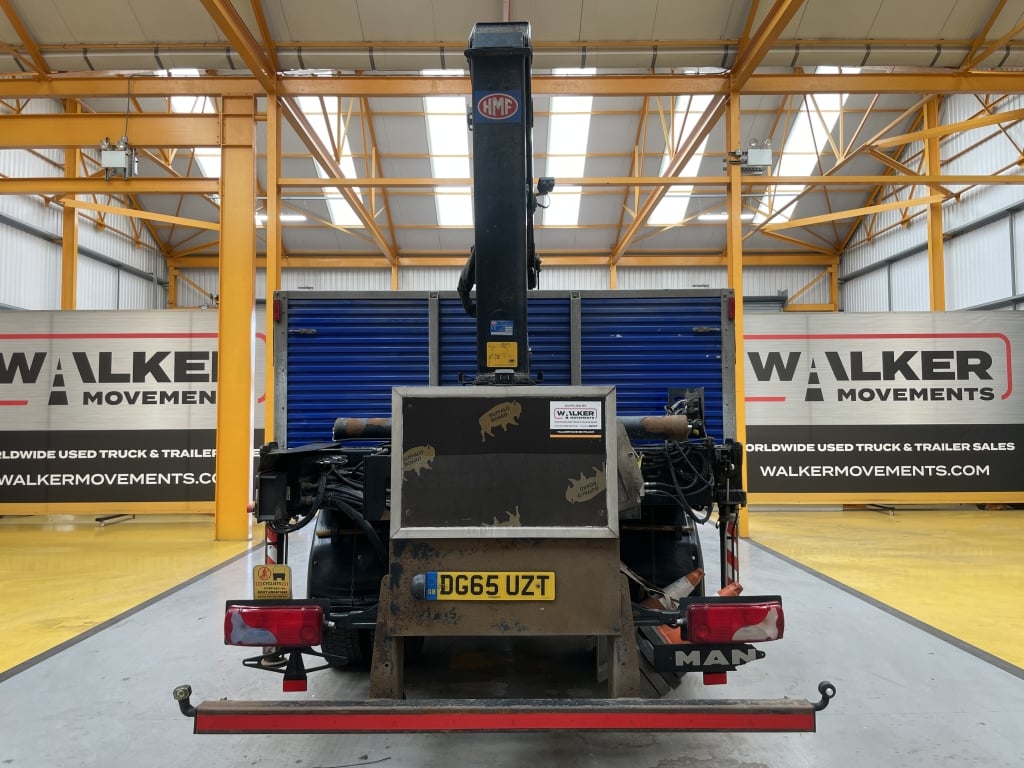 MAN TGM 18.250 *EURO 6*, 4X2 PINCE À BRIQUES DE 18 TONNES - 2015 - DG65 UZT