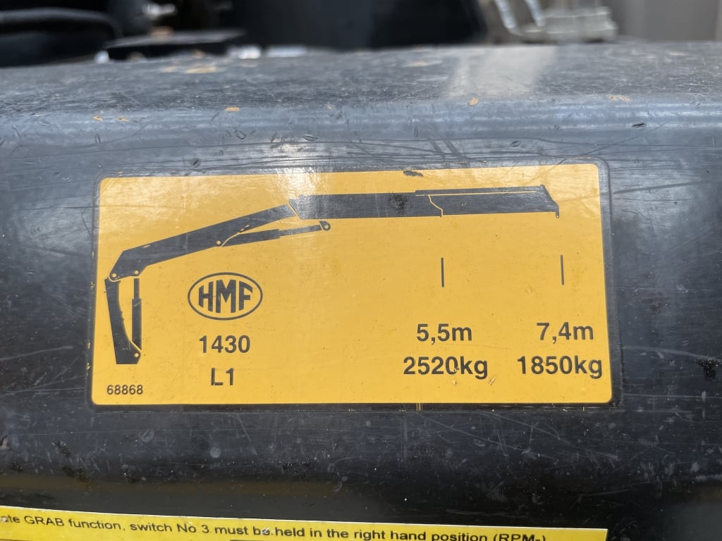 MAN TGM 18.250 *EURO 6*, 4X2 PINCE À BRIQUES DE 18 TONNES - 2015 - DG65 UZT