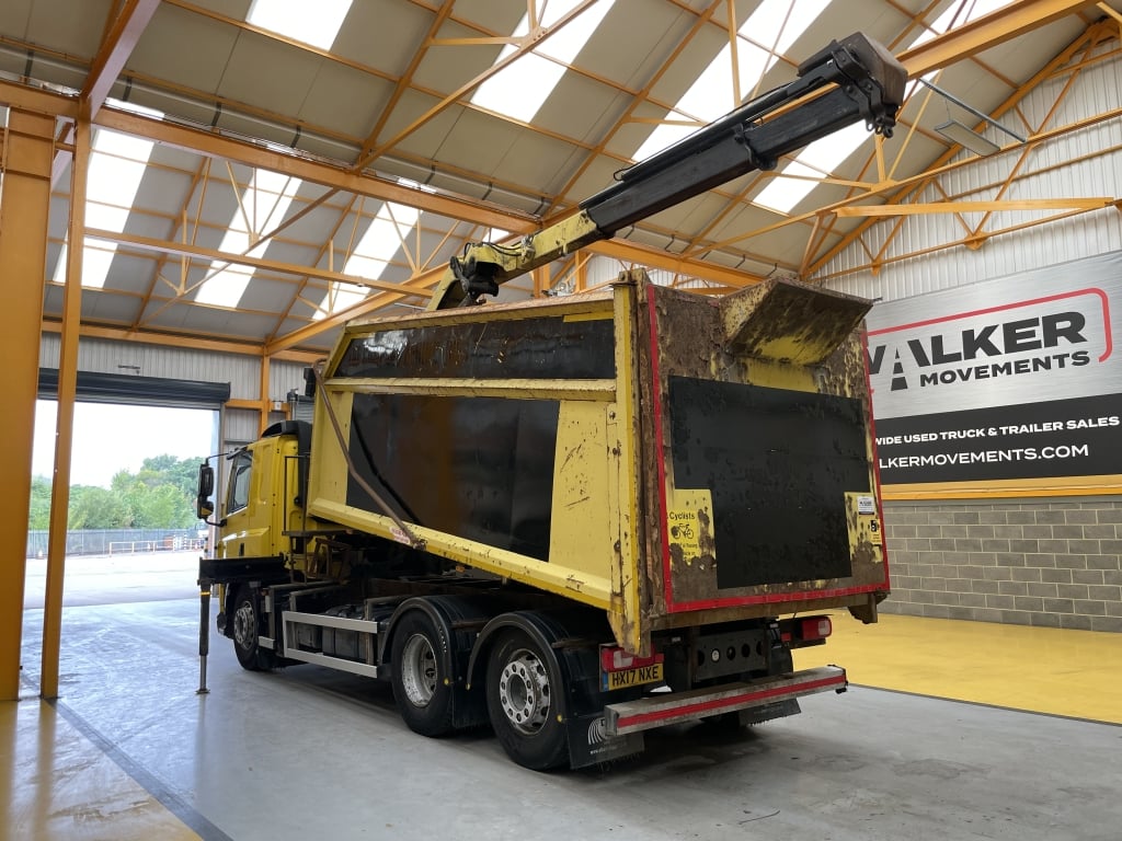 DAF CF330 *EURO 6* 6X2 TIPPER/CRANE – 2017 – HX17 NXE