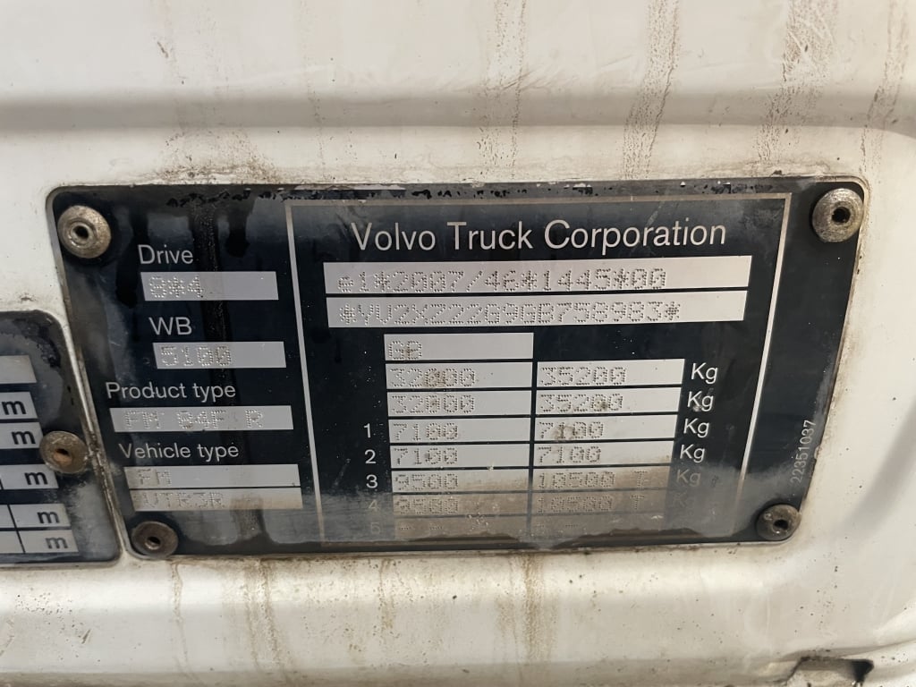 VOLVO FM 410 *EURO 6*, 8X4 STEEL TIPPER – 2016 – AY16 OLC