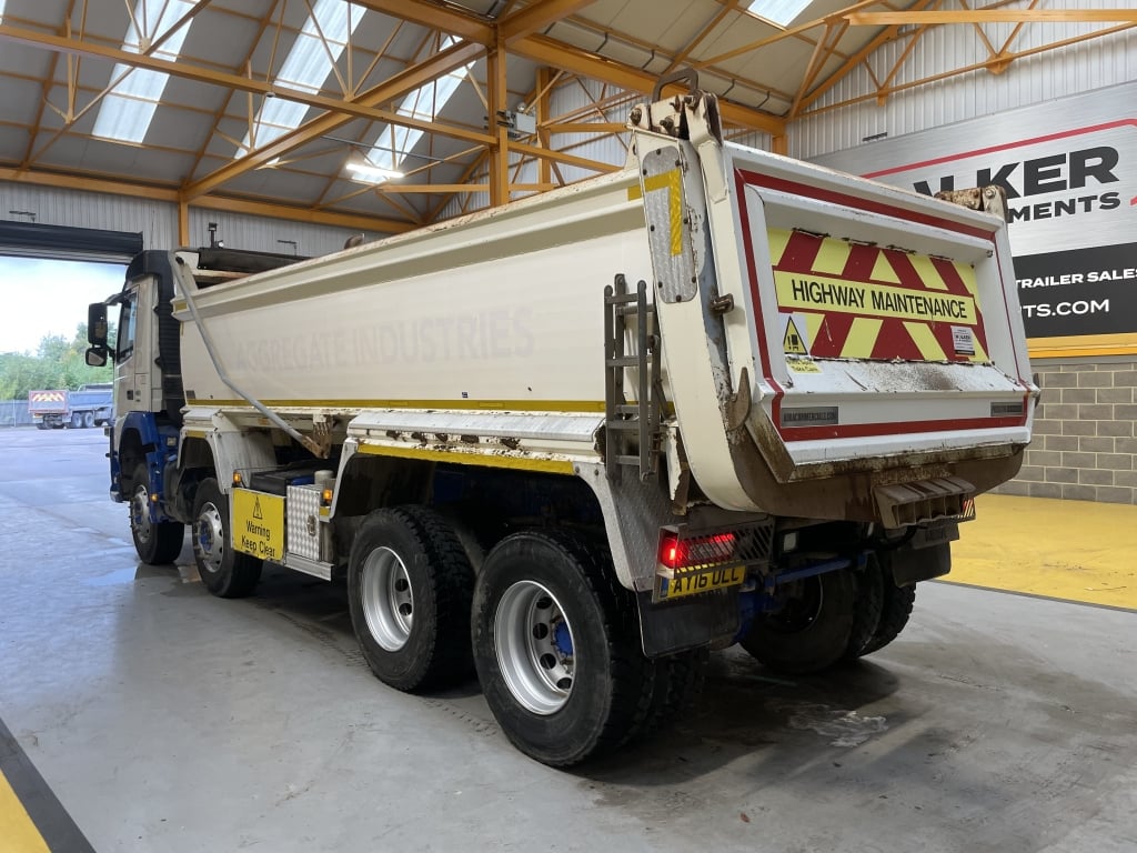 VOLVO FM 410 *EURO 6*, 8X4 STEEL TIPPER – 2016 – AY16 OLC