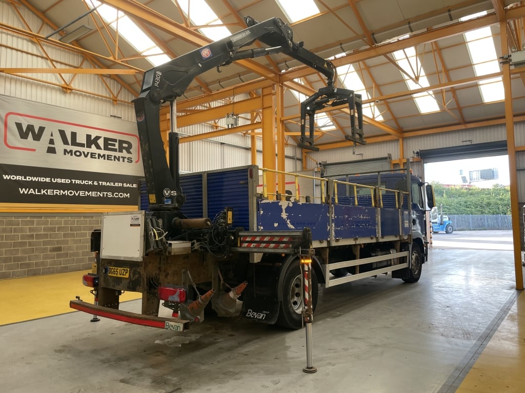 MAN TGM 18.250 *EURO 6*, 4X2 PINCE À BRIQUES DE 18 TONNES - 2015 - DG65 UZP
