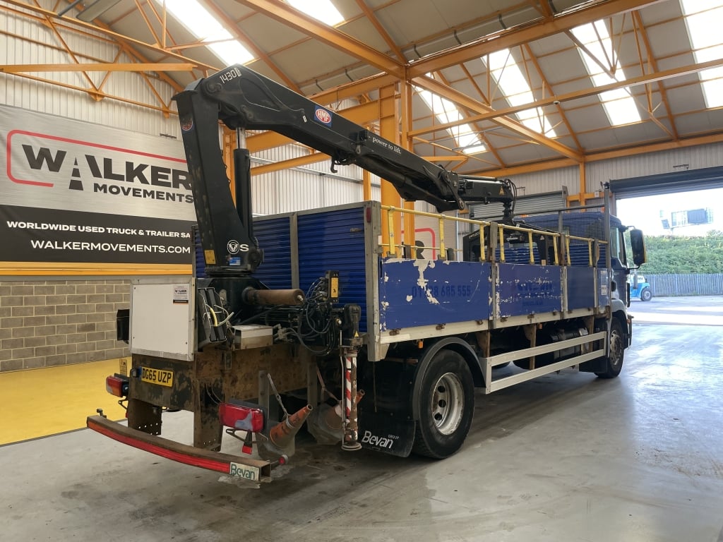 MAN TGM 18.250 *EURO 6*, 4X2 PINCE À BRIQUES DE 18 TONNES - 2015 - DG65 UZP
