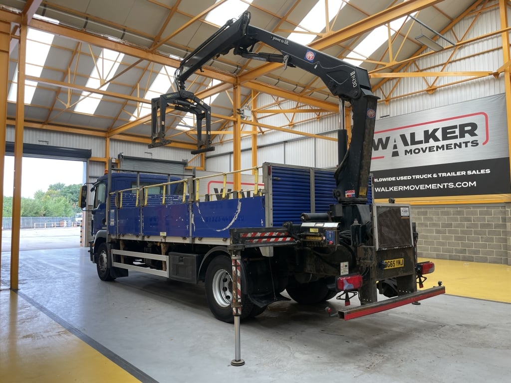 MAN TGM 18.250 *EURO 6*, 4X2 PINCE À BRIQUES DE 18 TONNES - 2016 - DG65 YMJ