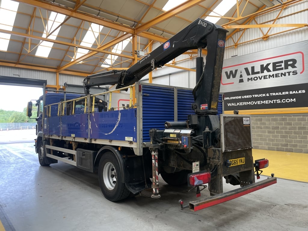 MAN TGM 18.250 *EURO 6*, 4X2 PINCE À BRIQUES DE 18 TONNES - 2016 - DG65 YMJ