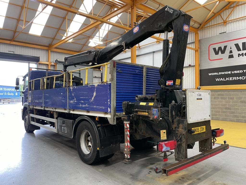 MAN TGM 18.250 *EURO 6* 4X2 18 TONNES PINCE À BRIQUES - 2015 - DK15 ZDH