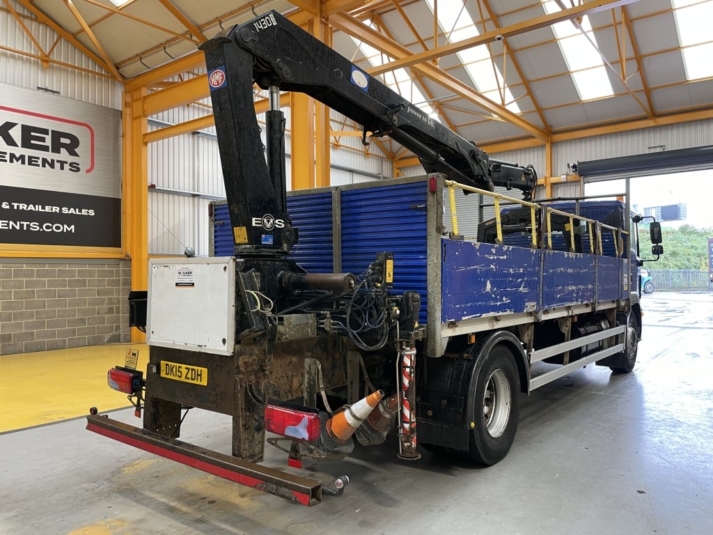 MAN TGM 18.250 *EURO 6* 4X2 18 TONNES PINCE À BRIQUES - 2015 - DK15 ZDH