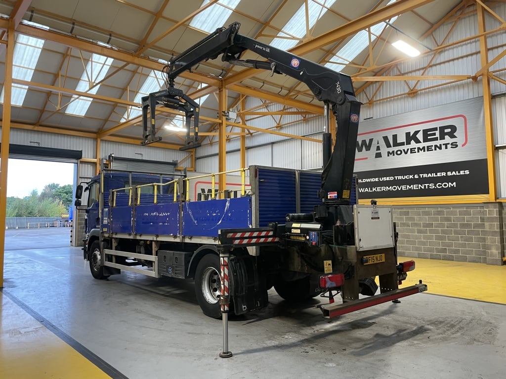 MAN TGM 18.250 *EURO 6* 4X2 18 TONNES PINCE À BRIQUES - 2015 - DF15 NJO