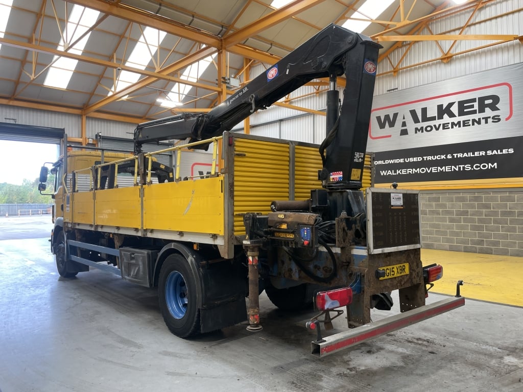 MAN TGM 18.250 *EURO 6* 4X2 18 TONNES PINCE À BRIQUES - 2015 - DG15 XBR