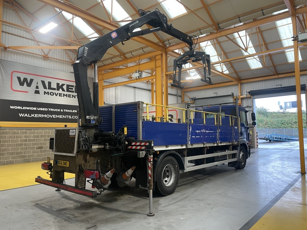 MAN TGM 18.250 *EURO 6*, 4X2 18 TONNE BRICK GRAB – 2016 – DG16 DWC
