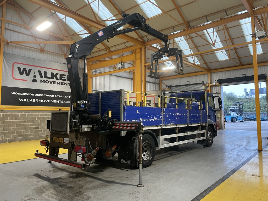 MAN TGM 18.250 *EURO 6*, 4X2 PINCE À BRIQUES DE 18 TONNES - 2016 - DG16 EDJ