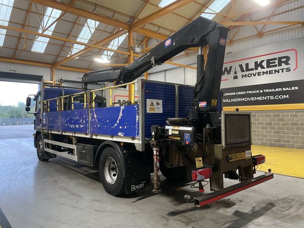 MAN TGM 18.250 *EURO 6*, 4X2 PINCE À BRIQUES DE 18 TONNES - 2016 - DG16 EDJ