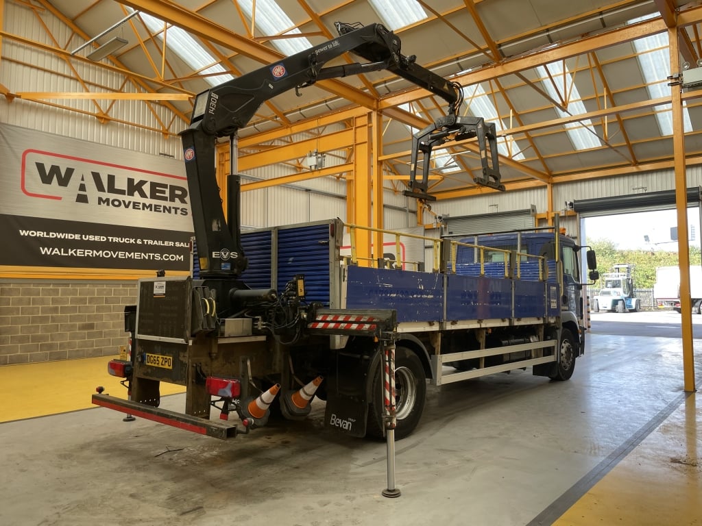 MAN TGM 18.250 *EURO 6*, 4X2 18 TONNE BRICK GRAB – 2015 – DG65 ZPO
