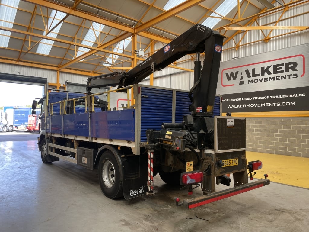 MAN TGM 18.250 *EURO 6*, 4X2 18 TONNE BRICK GRAB – 2015 – DG65 ZPO