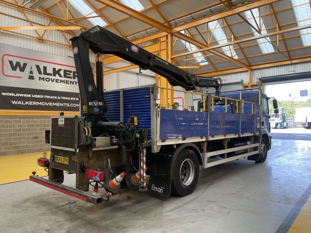 MAN TGM 18.250 *EURO 6*, 4X2 18 TONNE BRICK GRAB – 2015 – DG65 ZPO