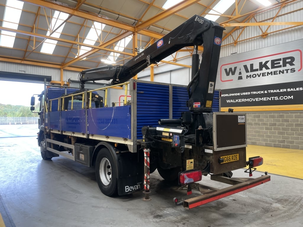MAN TGM 18.250 *EURO 6*, 4X2 PINCE À BRIQUES DE 18 TONNES - 2016 - DG66 RZE