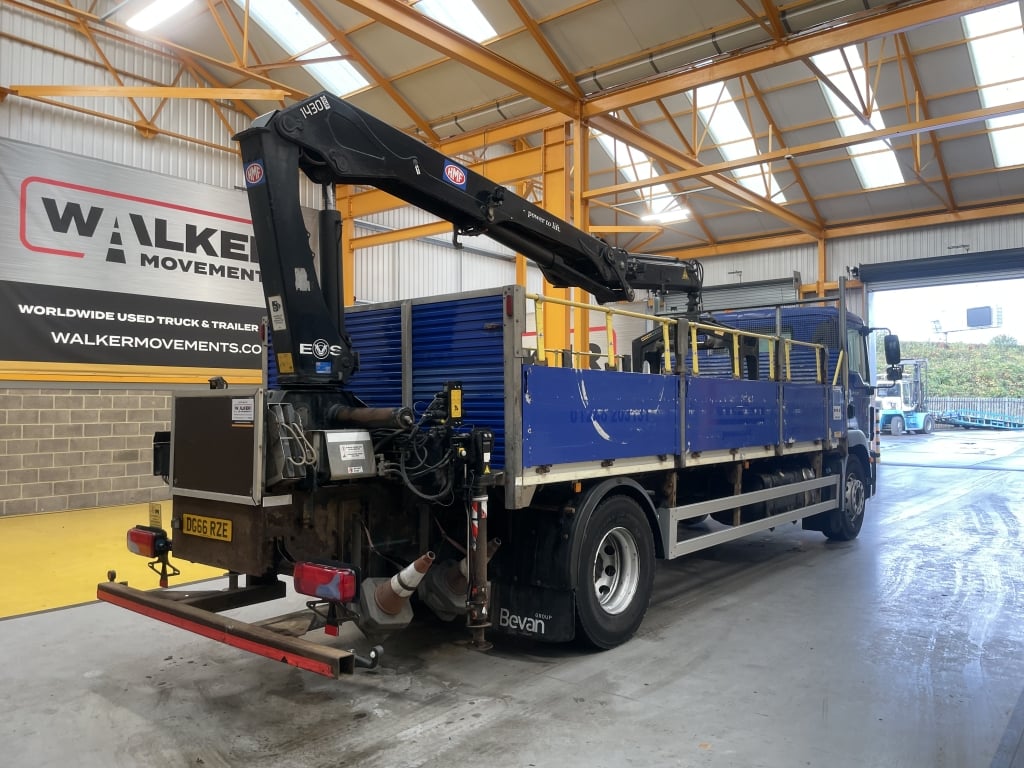 MAN TGM 18.250 *EURO 6*, 4X2 PINCE À BRIQUES DE 18 TONNES - 2016 - DG66 RZE