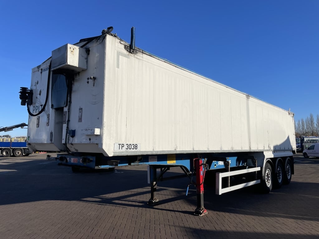 CRANE FRUEHAUF 55 CU-YD ALUMINIUM PLANK SIDED BULK TIPPING TRAILER – 2014 – C371737