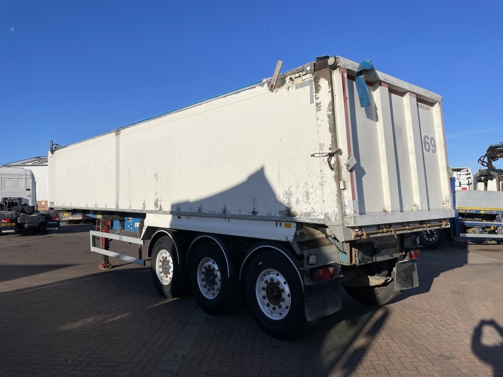 CRANE FRUEHAUF 55 CU-YD ALUMINIUM PLANK SIDED BULK TIPPING TRAILER – 2014 – C371737