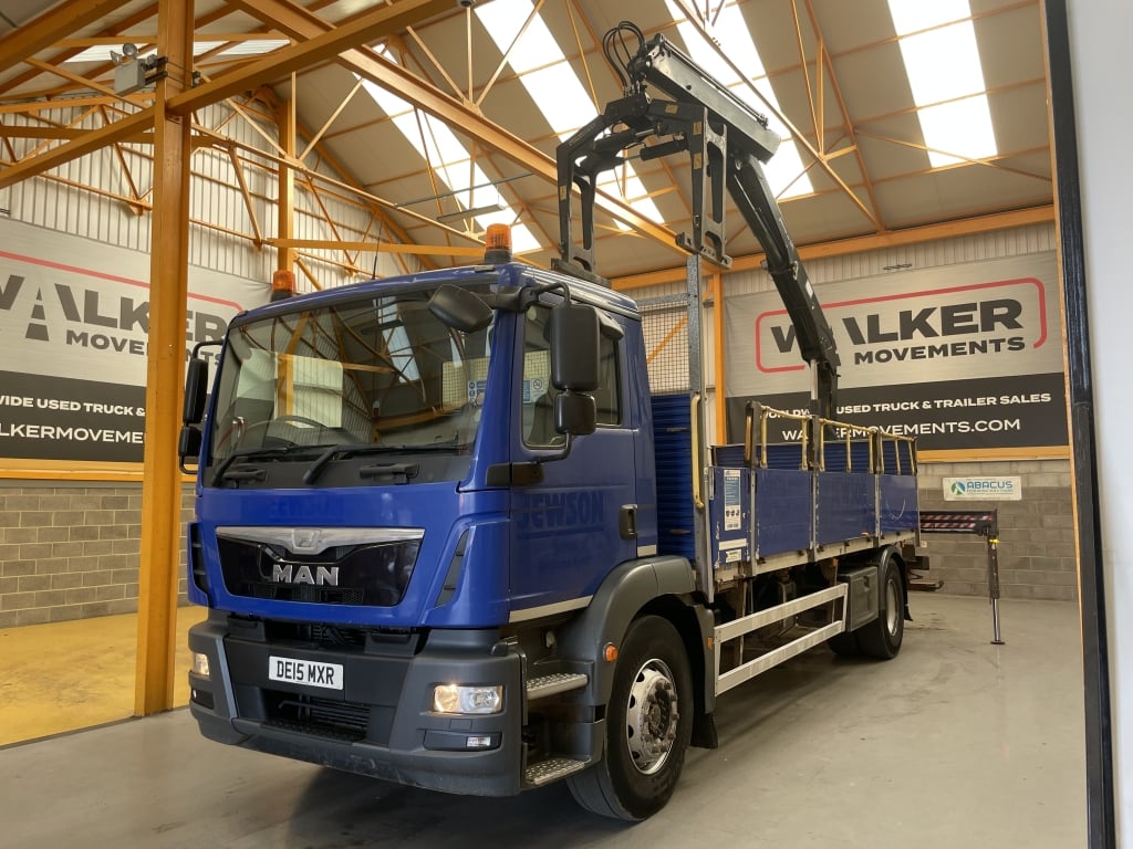 MAN TGM 18.250 *EURO 6* 4X2 18 TONNE BRICK GRAB – 2015 – DE15 MXR