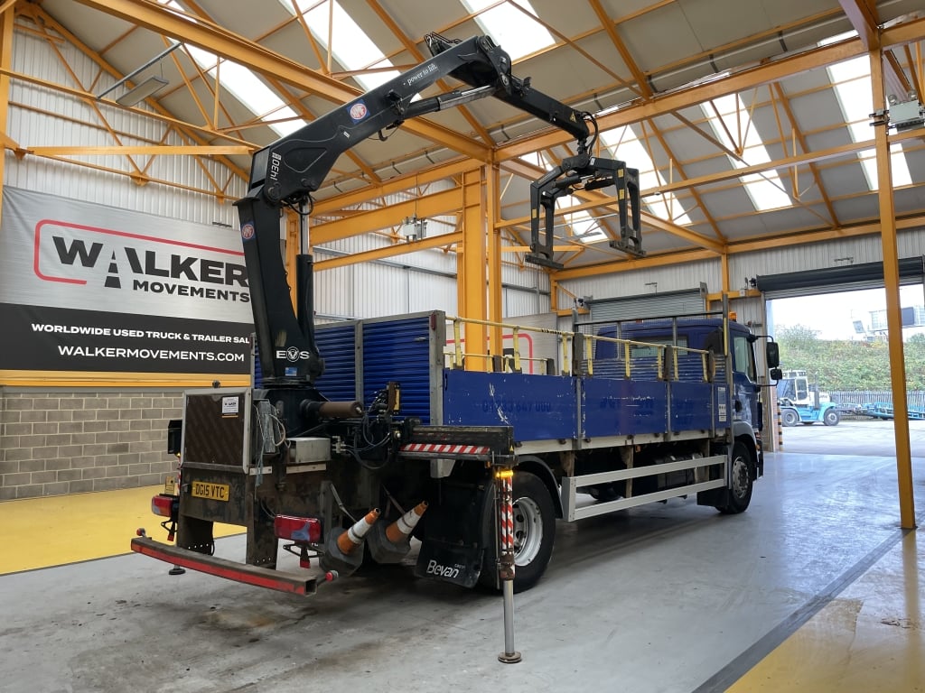 MAN TGM 18.250 *EURO 6* 4X2 18 TONNES BRIQUE GRAB - 2015 - DG15 VTC