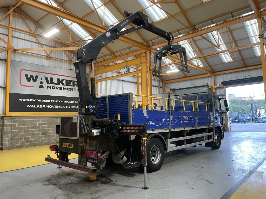MAN TGM 18.250 *EURO 6*, 4X2 PINCE À BRIQUES DE 18 TONNES - 2016 - DG16 EEM