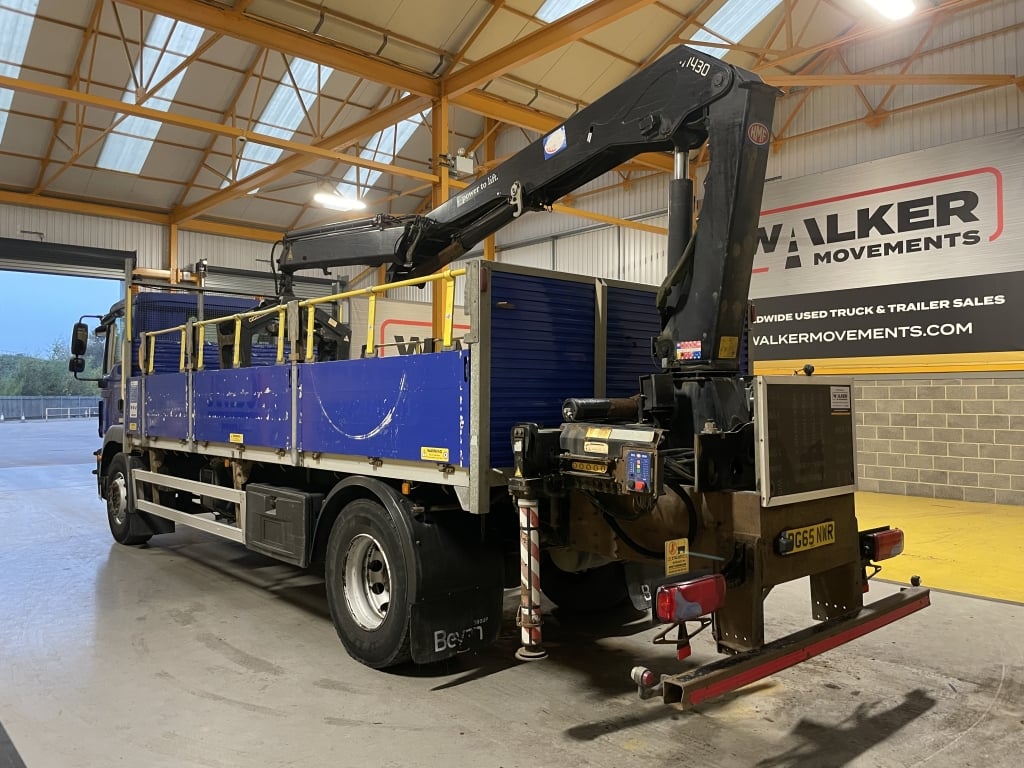 MAN TGM 18.250 *EURO 6*, 4X2 PINCE À BRIQUES DE 18 TONNES - 2015 - DG65 NWR