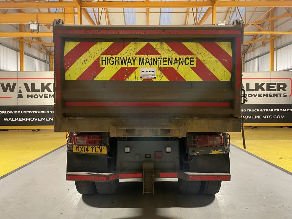 DAF CF 440 8X4 *EURO 6* TIPPER GRAB - 2014 - RX14 TLV - Walker Movements