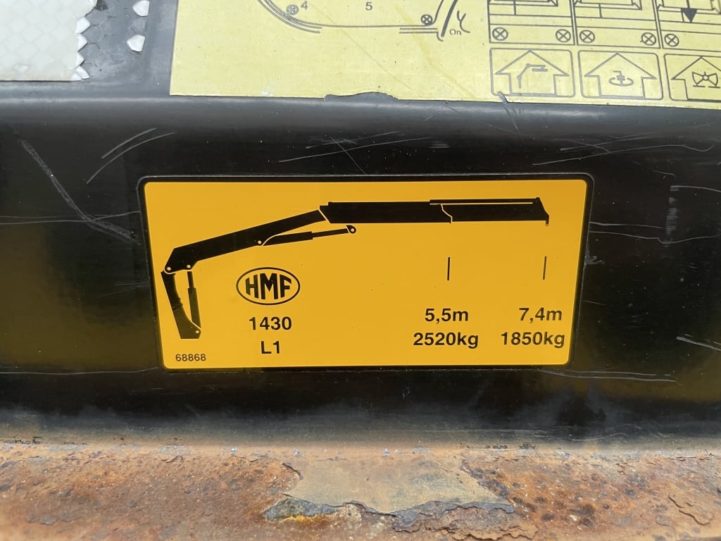 MAN TGM 18.250 *EURO 6*, 4X2 PINCE À BRIQUES DE 18 TONNES - 2016 - DG66 RZZ