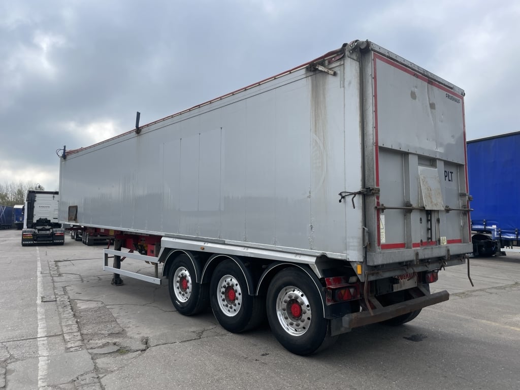 CRANE FRUEHAUF 70 CU-YD ALUMINIUM PLANK SIDED SLOPER BULK TIPPING TRAILER – 2015 – C410778