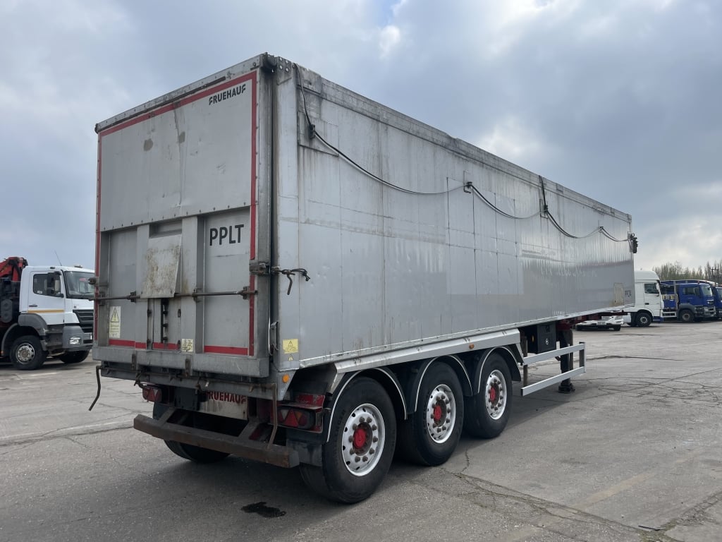 CRANE FRUEHAUF 70 CU-YD ALUMINIUM PLANK SIDED SLOPER BULK TIPPING TRAILER – 2015 – C410778