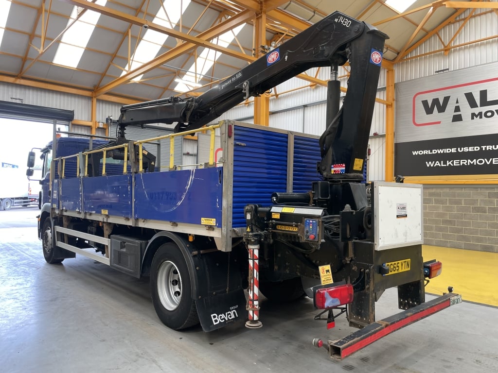 MAN TGM 18.250 *EURO 6*, 4X2 18 TONNE BRICK GRAB – 2015 – DG65 YTN